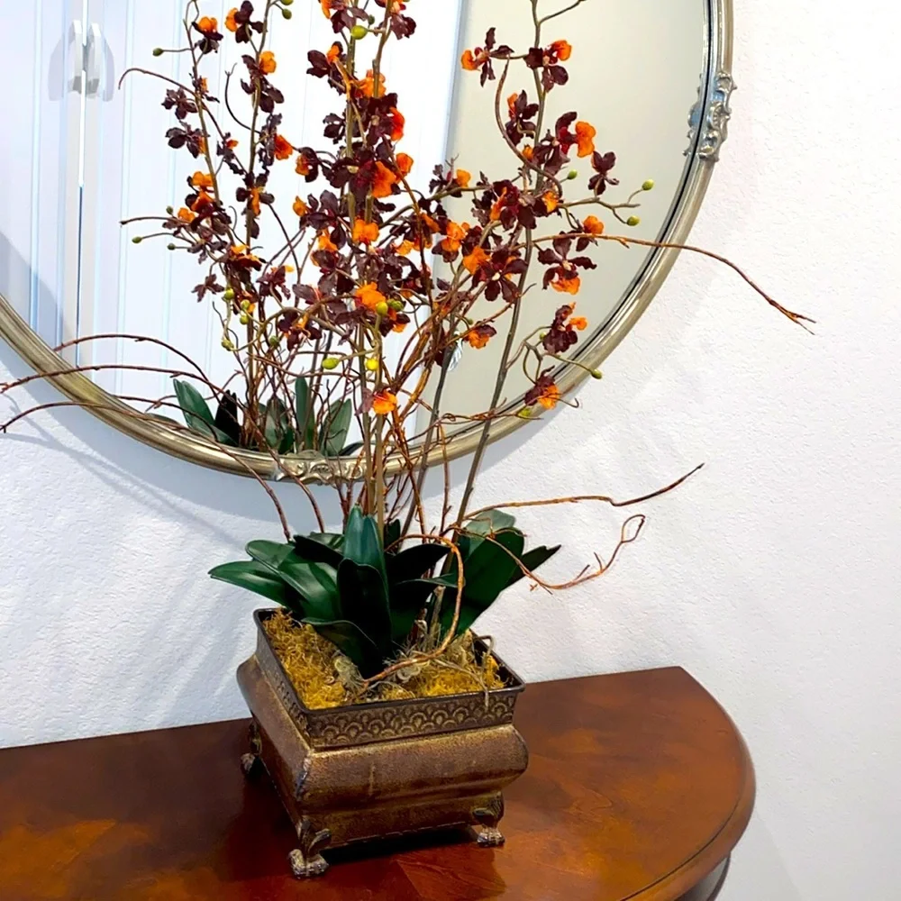 Winward‎ Home Orchid Arrangement in Vase